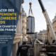 Déplacement d’équipements de plomberie lourds sur un chantier en Île-de-France avec une solution de levage adaptée.